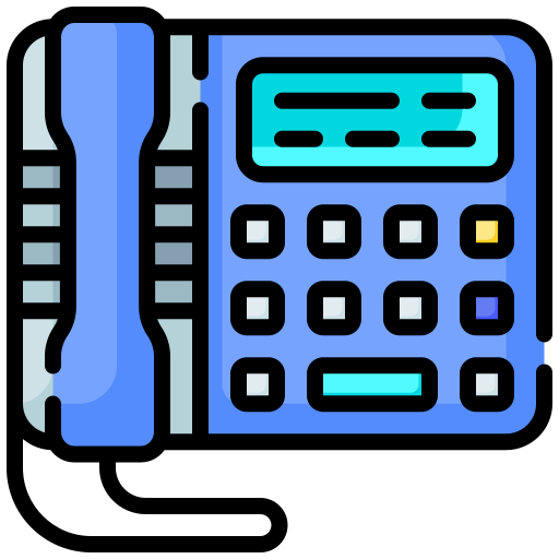 teléfono Generic color outline icono