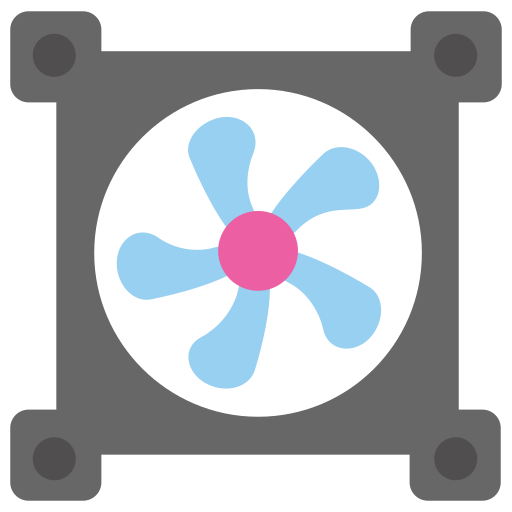 Вытяжной вентилятор Generic color fill иконка