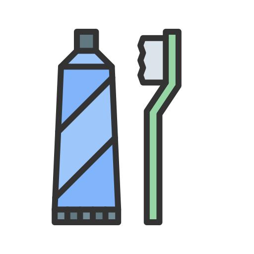 Toothbrush Generic color lineal-color icon