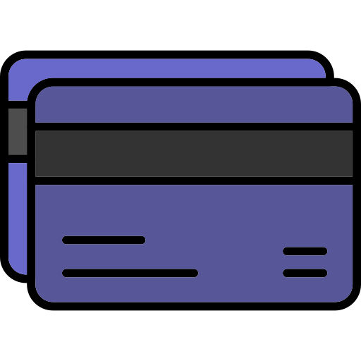 carta di credito Generic color lineal-color icona