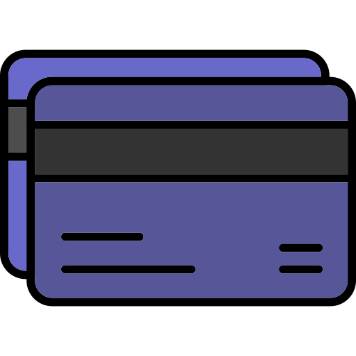 クレジットカード Generic color lineal-color icon