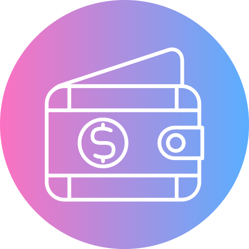 Wallet Generic gradient fill icon