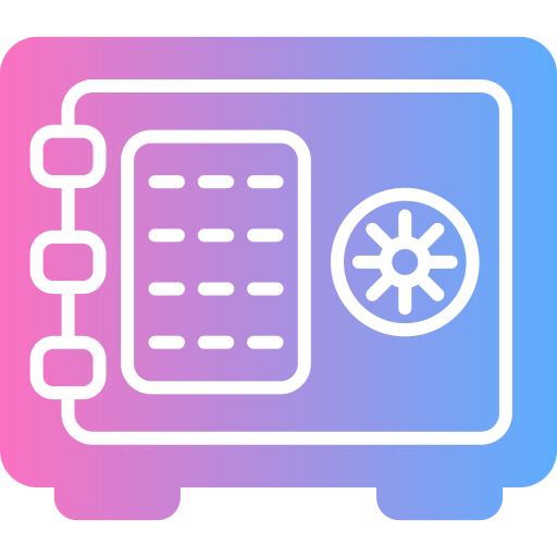 Safe deposit Generic gradient fill icon