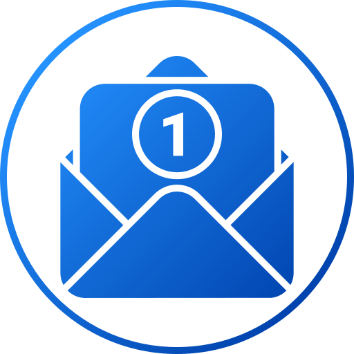 email Generic gradient fill icon