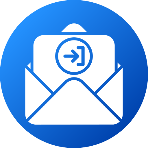 mail senden Generic gradient fill icon