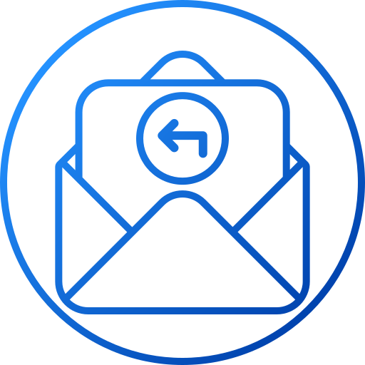 receber e-mail Generic gradient outline Ícone