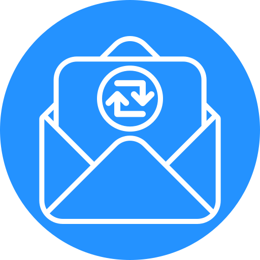 Échanger des courriers Generic color fill Icône