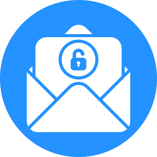 Confidential email Generic color fill icon