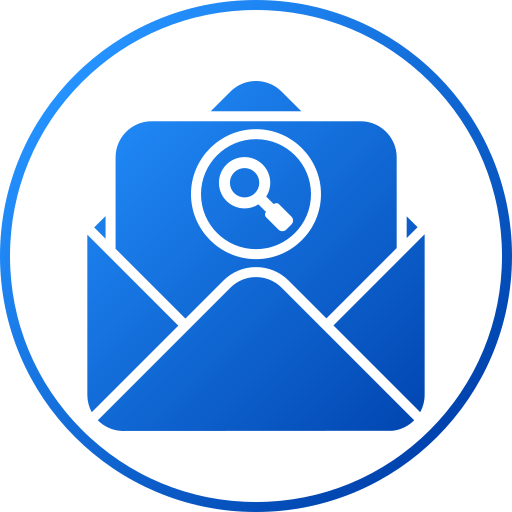 suche mail Generic gradient fill icon