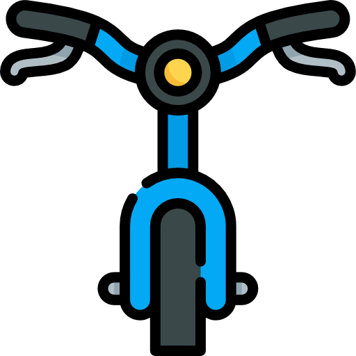 fahrrad Kawaii Lineal color icon