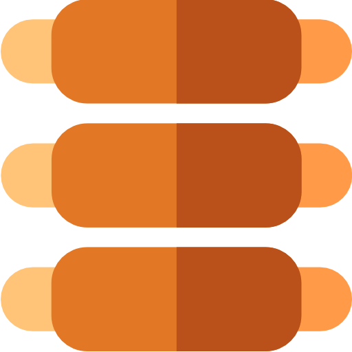 Ribs Basic Rounded Flat icon