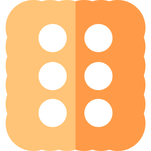 크래커 Basic Rounded Flat icon