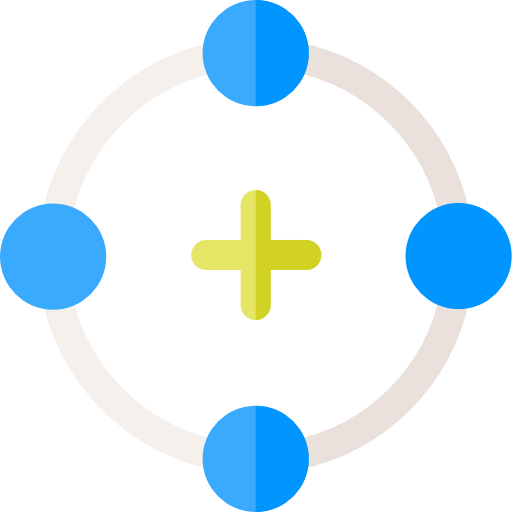 cercle Basic Rounded Flat Icône