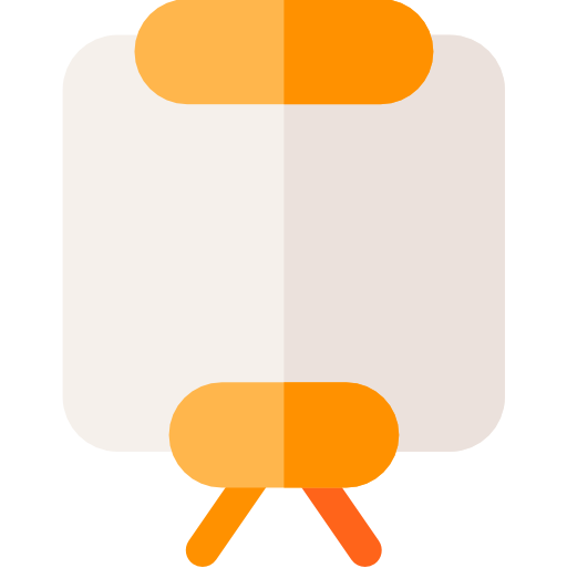 canvas Basic Rounded Flat icoon