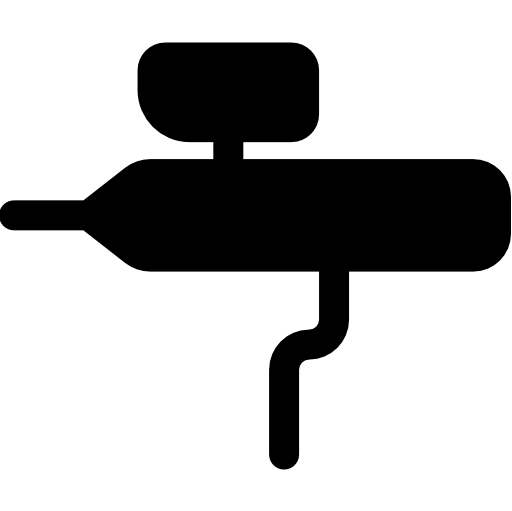 エアブラシ Basic Rounded Filled icon