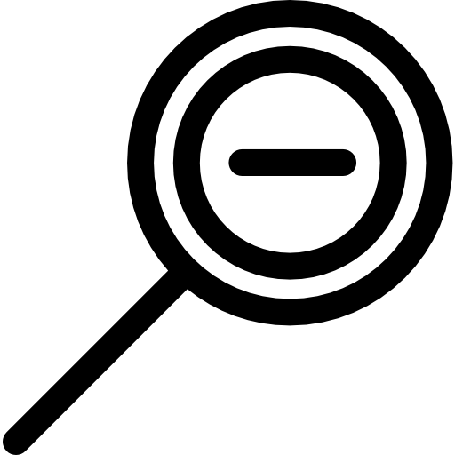 축소 Basic Rounded Lineal icon