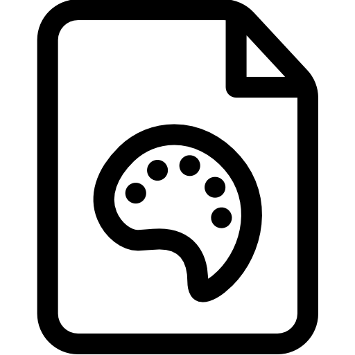 archivo Basic Rounded Lineal icono