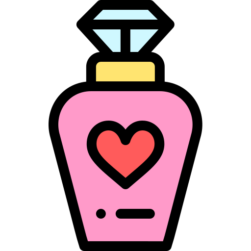 Perfume Detailed Rounded Lineal color icon