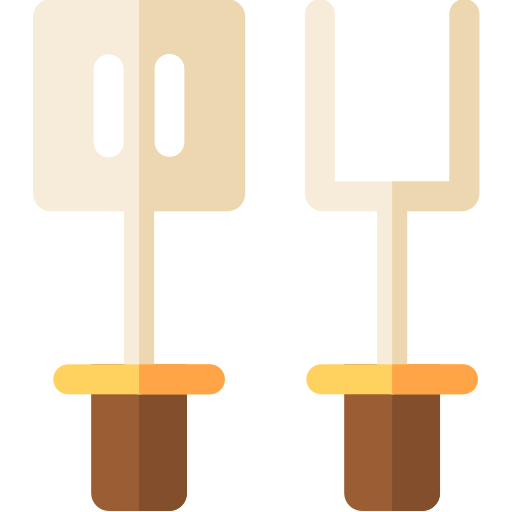 Spatula Basic Rounded Flat icon