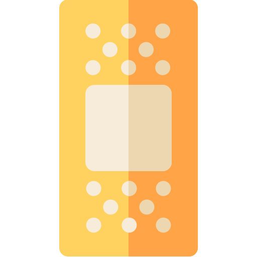 Band aid Basic Rounded Flat icon