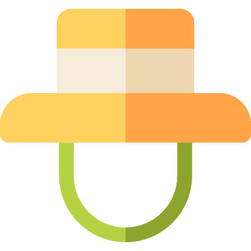 sombrero Basic Rounded Flat icono