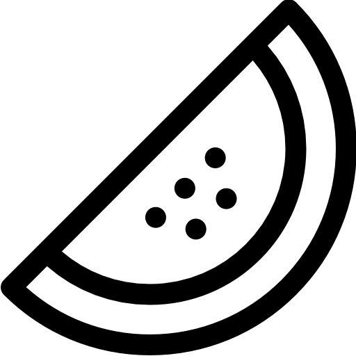 anguria Basic Rounded Lineal icona