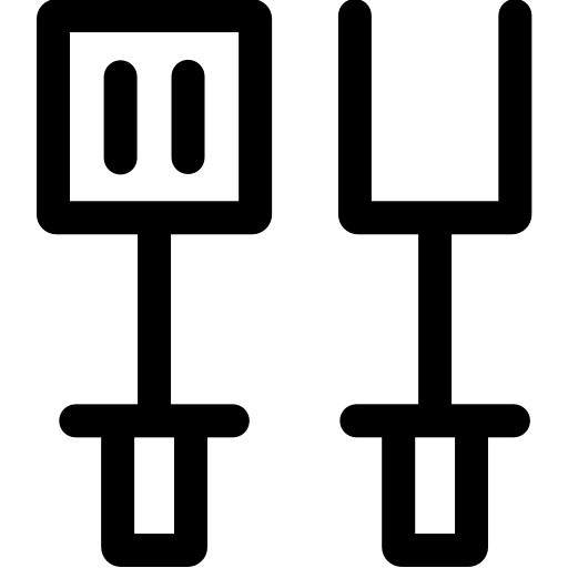 Шпатель Basic Rounded Lineal иконка