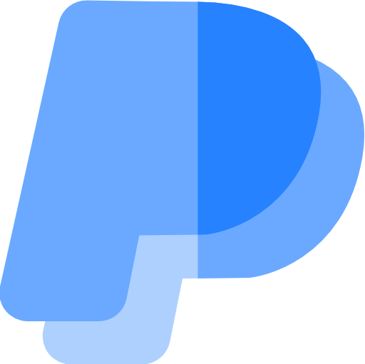 paypal Basic Rounded Flat icono