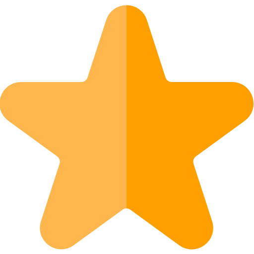 star Basic Rounded Flat icon