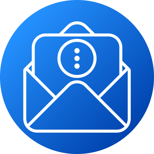 Email Generic gradient fill icon