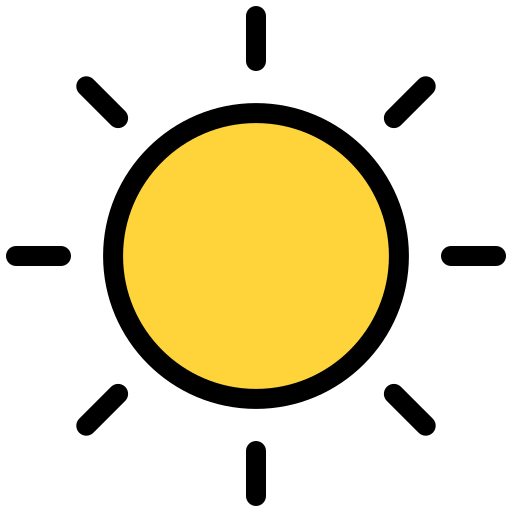 sol Generic color lineal-color Ícone