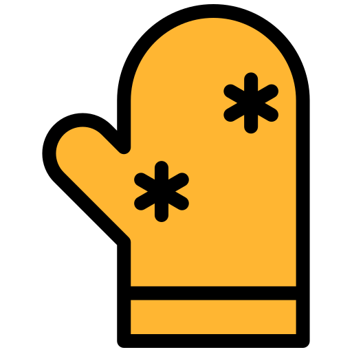 Зимняя перчатка Generic color lineal-color иконка