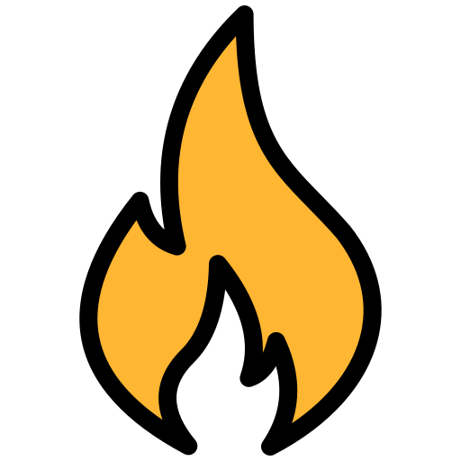 fuego Generic color lineal-color icono