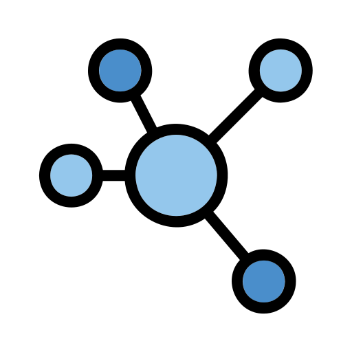 deeltje Generic color lineal-color icoon