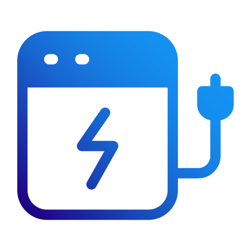 Power bank Generic gradient fill icon