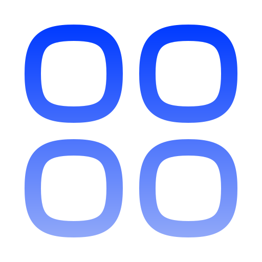 グリッド Generic gradient outline icon