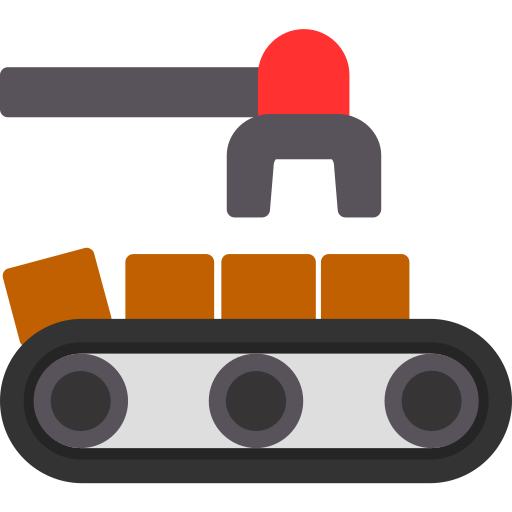 Conveyor Generic color fill icon
