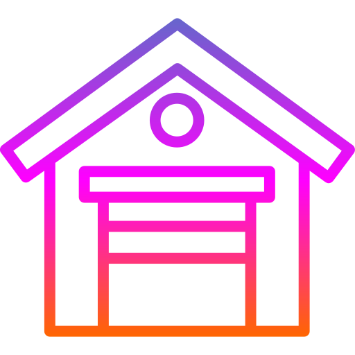 Warehouse Generic gradient outline icon