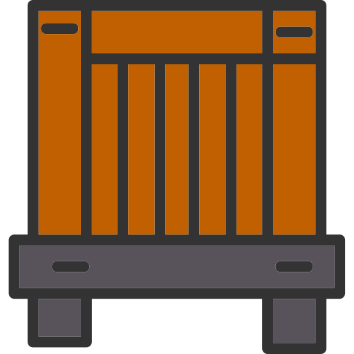caja de madera Generic color lineal-color icono