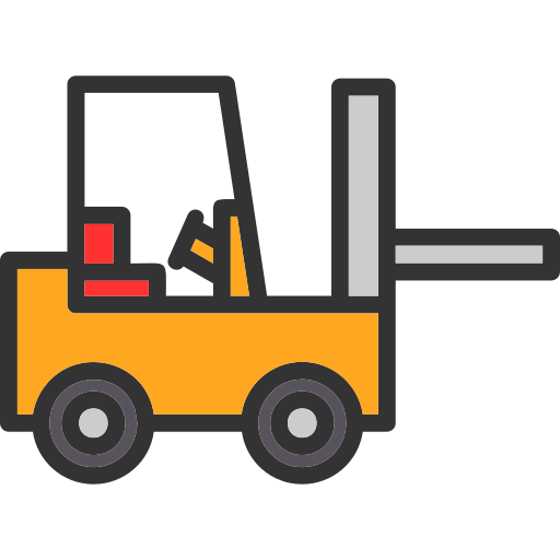 Forklift Generic color lineal-color icon