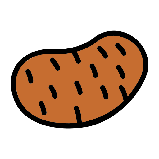 aardappel Generic color lineal-color icoon