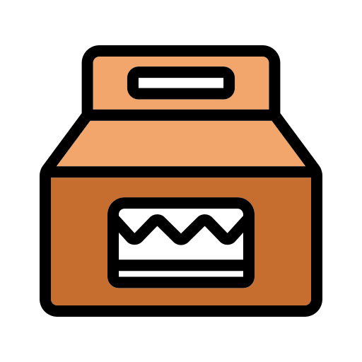 Cake box Generic color lineal-color icon