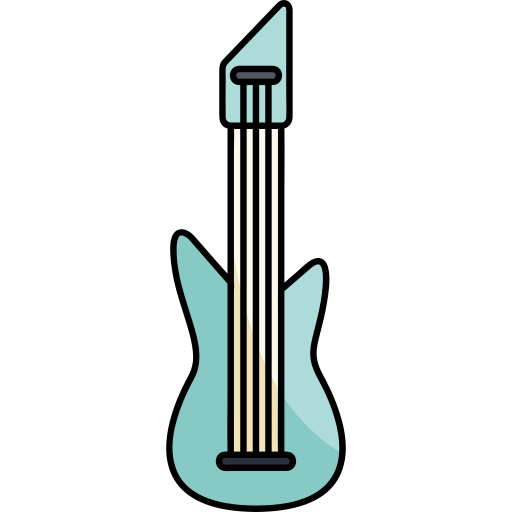 guitarra Generic color lineal-color Ícone