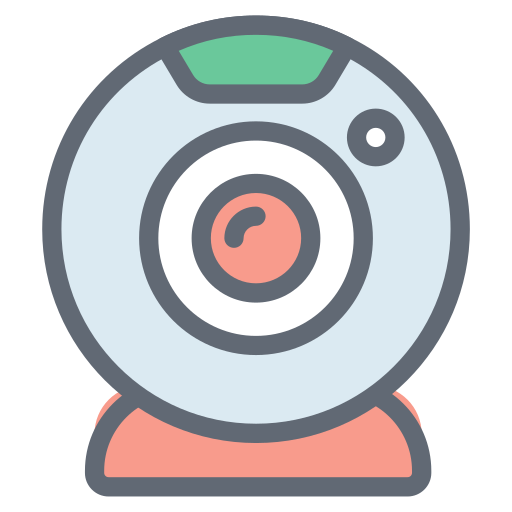 Web cam Generic color lineal-color icon