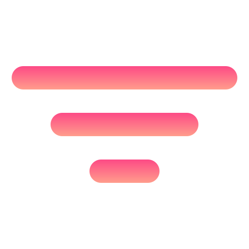 filter Generic gradient outline icon