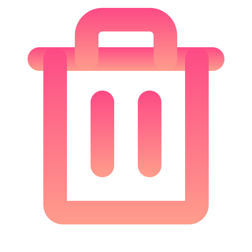 müll Generic gradient outline icon