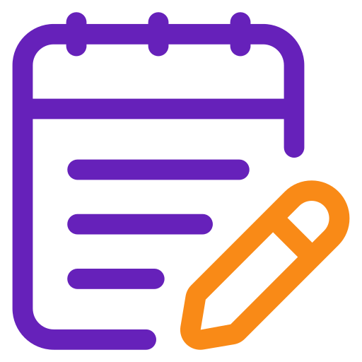 Notepad Generic color outline icon