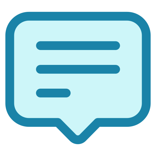 Speech bubble Generic color lineal-color icon