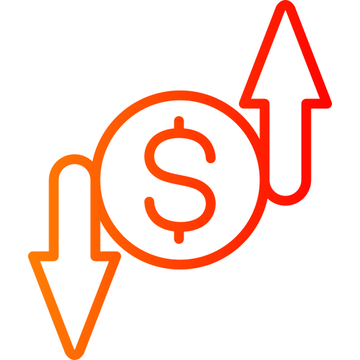 salario Generic gradient outline icono