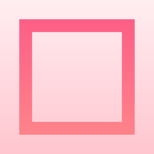vierkant Generic gradient fill icoon